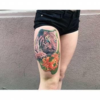 Фото с портфолио Mapogo Tattoo Studio Lviv