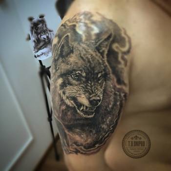 Тату Волк для знающих. Тату салон Киев