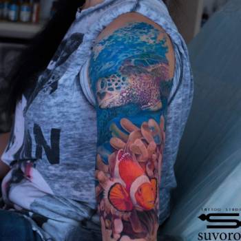 Фото с портфолио Suvorov Tattoo