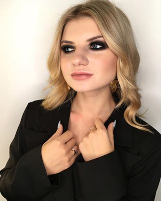 Макіяж очей вечірній гарний, фото - Візажист Діана Ференц Ференц
