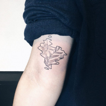 Тату мужские на руке черно-белые, фото - Тату мастер Tattooerka Tattooerka