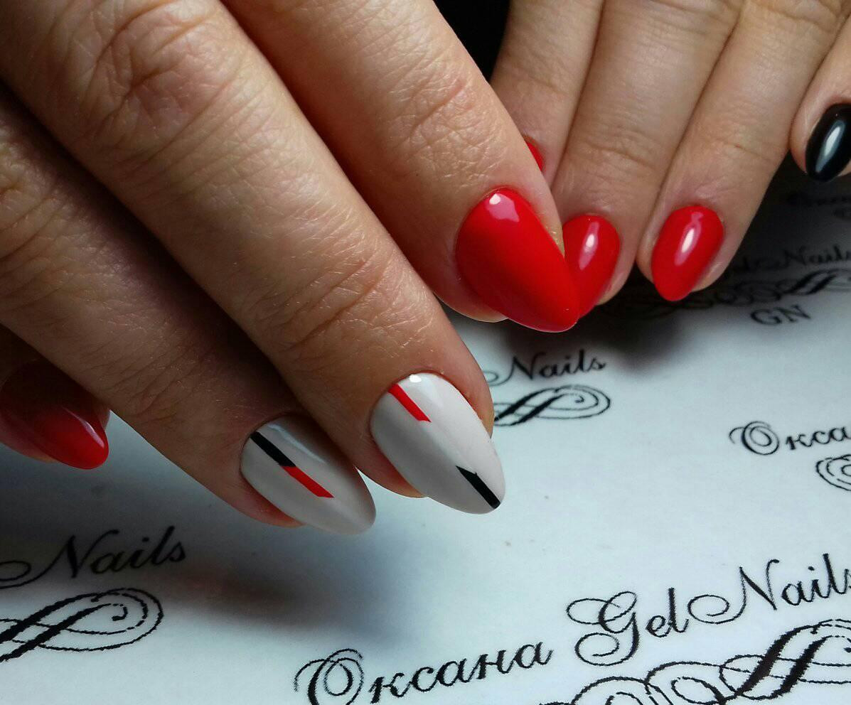 Маникюр. Наращивание ногтей гелем. Покрытие гель лаком. Диза, фото - Нігтьова студія Gelnails by Cheremisova