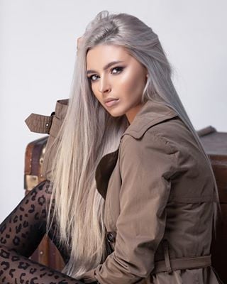 Фотосесія у колготках фешн стильна, фото - Візажист Катерина Соколова