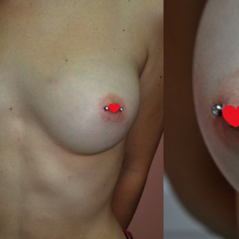 пирсинг сосков