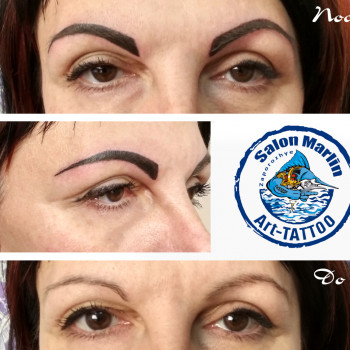 Перманентный макияж (татуаж) - брови, стрелки, губы
                    Тату салон Арт тату салон Marlin Запорожье