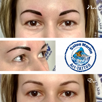 Перманентный макияж (татуаж) - брови, стрелки, губы
                    Тату салон Арт тату салон Marlin Запорожье