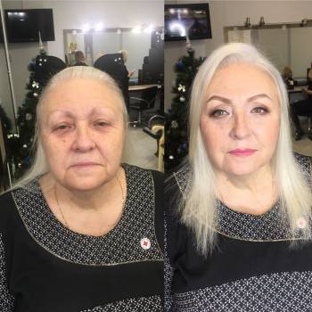 Лифтинг визаж для Валентины! Мастер Александ