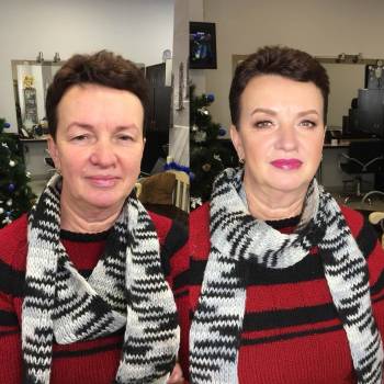 Лифтинг Макияж для Мариночки Мастер Александра