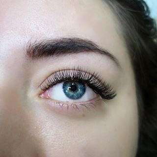 Наращивание ресниц 2д, фото -  i-Lash