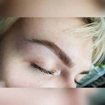 Окрашивание бровей красителем ccBrow 