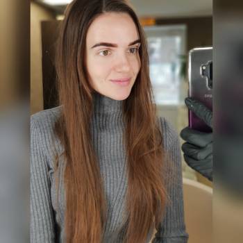 Окрашивание бровей красителем ccBrow