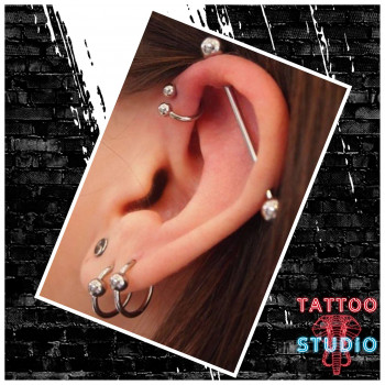 Художественная татуировка и пирсинг
                    Тату салон Слон Киев