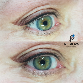 Татуаж глаз, стрелка
                    Мастер перманентного макияжа Екатерина Петрова Запорожье