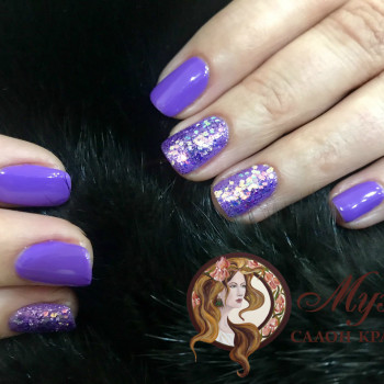 Снятие + маникюр + покрытие гель лак
                    Нігтьова студія Муза Київ