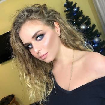 Вечерний макияж (с цветовыми акцентами)