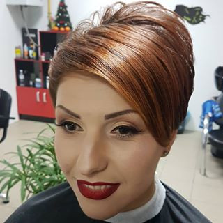 Короткая женская стрижка укладка на короткие волосы, фото - Парикмахер Світлана Корнієнко