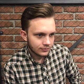 Мужская стрижка на средние волосы модная, фото -  GC