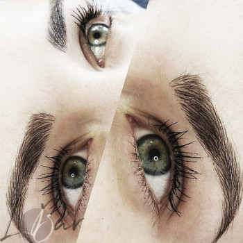 Микроблейдинг бровей
                    Студія татуажу Lbar Київ