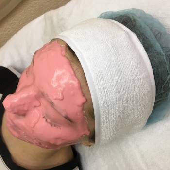 Альгантная маска, для глубинного увлажнения.