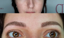 Микроблейдинг Студия татуажа Viktoriia Perekos beauty school Житомир