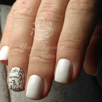 Маникюр гель лак Троещина