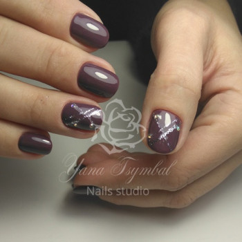 Маникюр гель лак