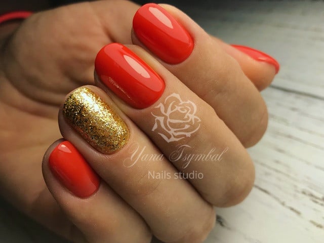Маникюр гель лак, фото - Нігтьова студія Yana Tsymbal Nails Studio