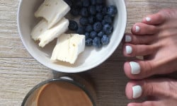 Ножки: снятие гель-лак + педикюр + гель-лак Майстер манікюру Татьяна Київ