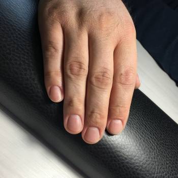 Мужской маникюр.