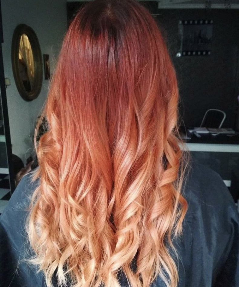 Стрижка на довге волосся укладка омбре, фото - Студія краси He&She beauty salon