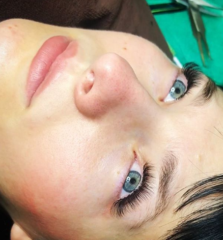 Наращивание ресниц 3д, фото -  Lash Love