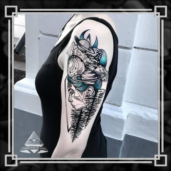 Фото с портфолио Third Eye Tattoo