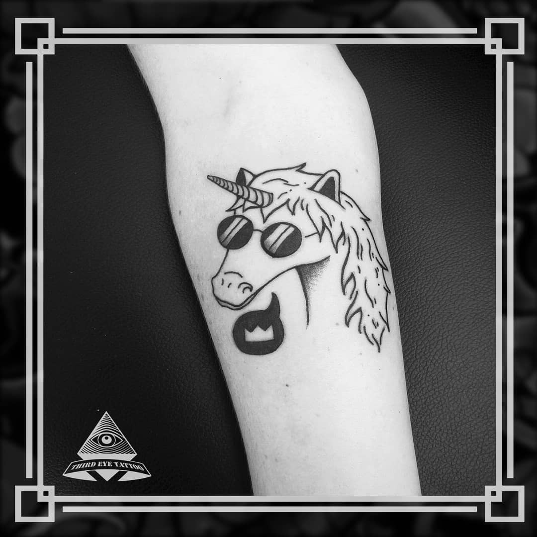 Єдиноріг, фото - Тату салон Third Eye Tattoo