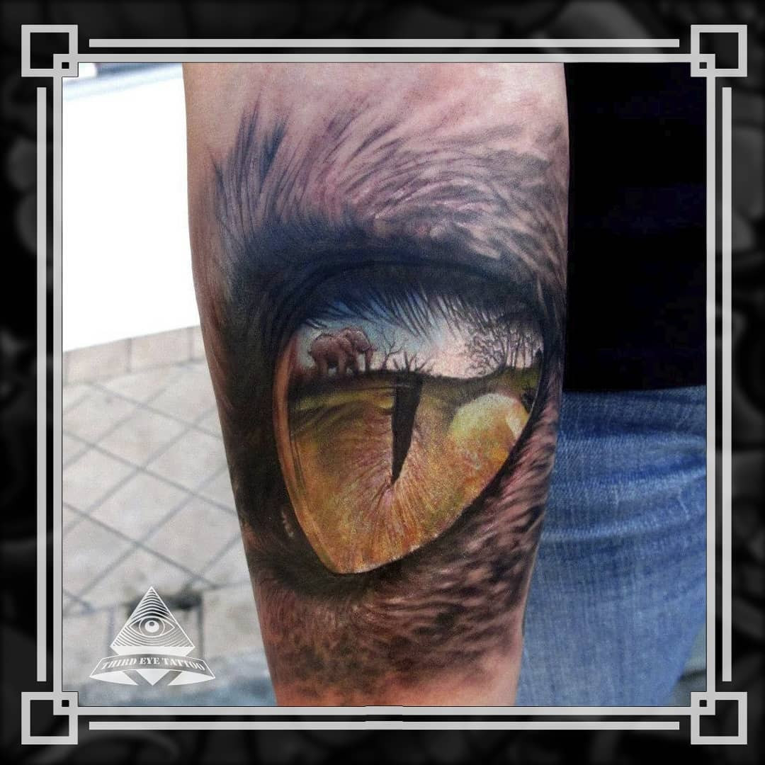 Око, фото - Тату салон Third Eye Tattoo