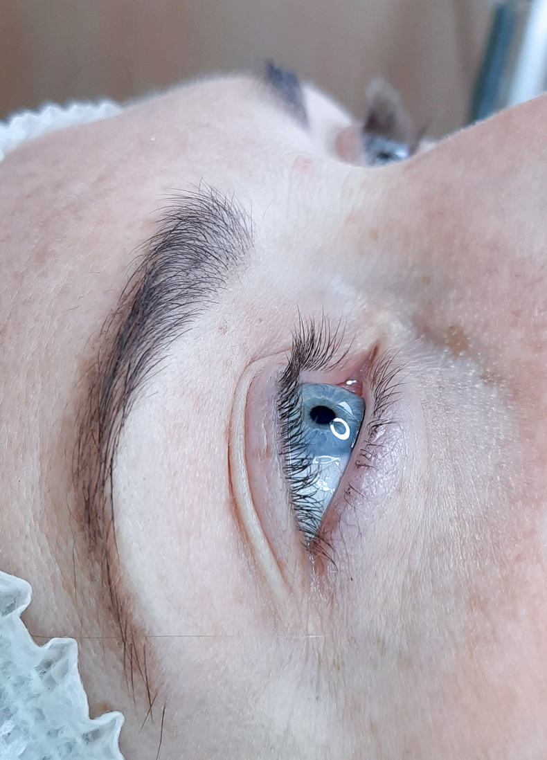 Ламинирование ресниц lash filler inley. До, фото -  Анічка Капшитарь