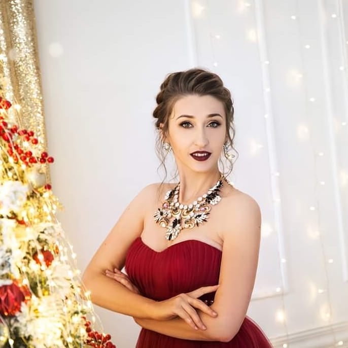 Новорічна фотосесія у студії стильна, фото - Візажист Татьяна Савицкая