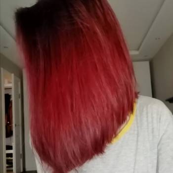 Тонировка через 2 недели после окрашивания.