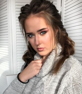 Макияж глаз нюдовый нежный, фото - Визажист Алина Гаврыш