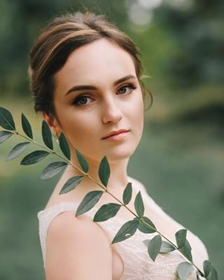Нюдовый макияж нежный для фотосессии, фото - Визажист Вікторія Ладомиряк