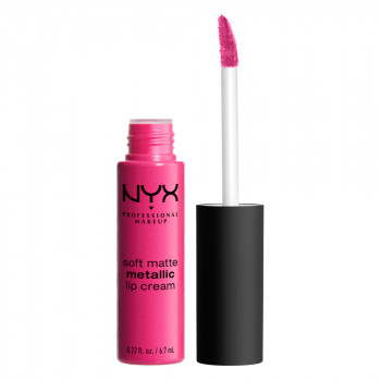Жидкая матовая помада с металлическим финишем soft matte metallic lip cream (smmlc) paris