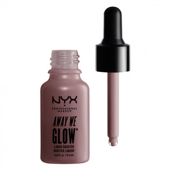 Жидкий хайлайтер для лица away we glow liquid booster (awglb) glazed donuts