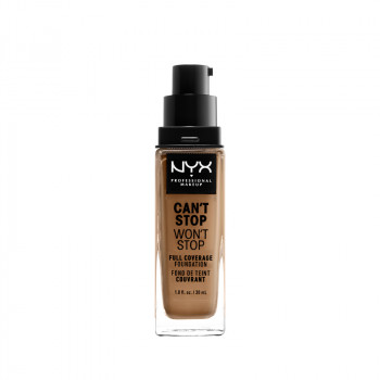 Стойкая тональная основа can&apos;t stop won&apos;t stop full coverage foundation caramel