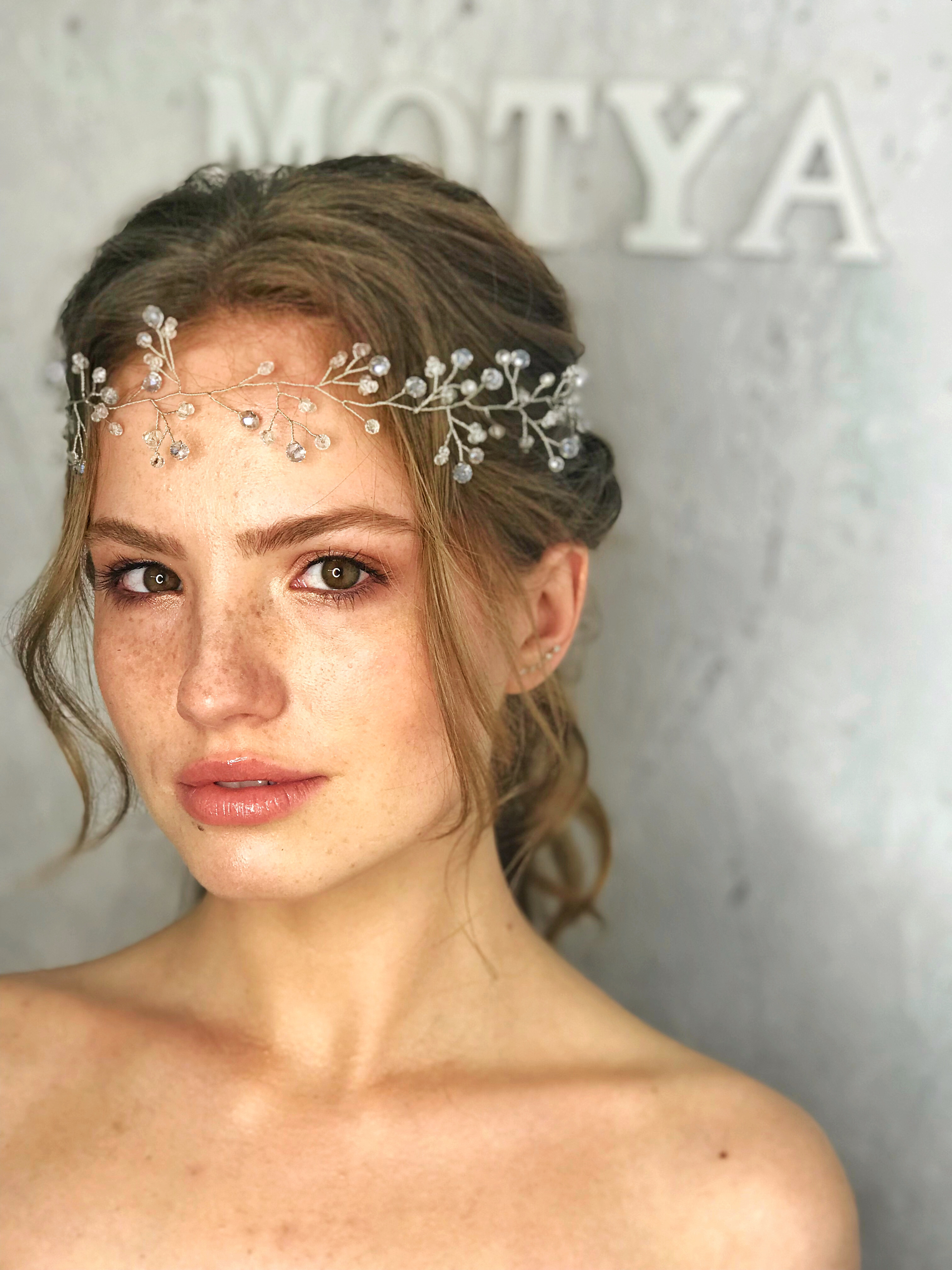 Женская стрижка укладка волос прическа на свадьбу, фото - Визажист Юлия