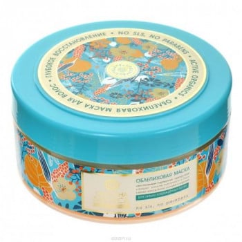 NATURA SIBERICA (Натура Сиберика) Облепиховая маска для сильно поврежденных волос, 300 мл