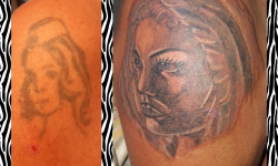 Исправление неудавшихся работ Тату салон Incom Дніпро