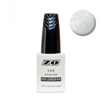 Гель-лак ZO белый голографический, 20 мл