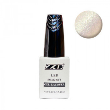 Гель-лак ZO белый голографический, 20 мл