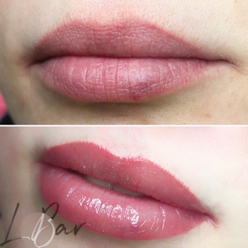 Перманентный макияж губ
                    Студия татуажа Lbar Киев