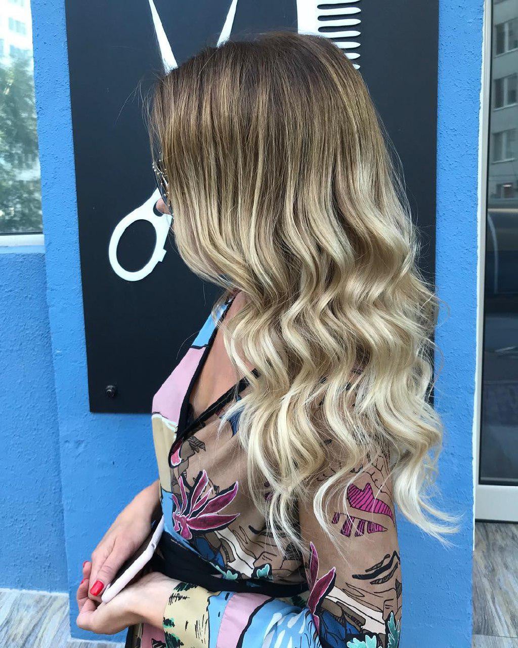 Стрижка на довге волосся жіноча укладка, фото -  Hairdresser