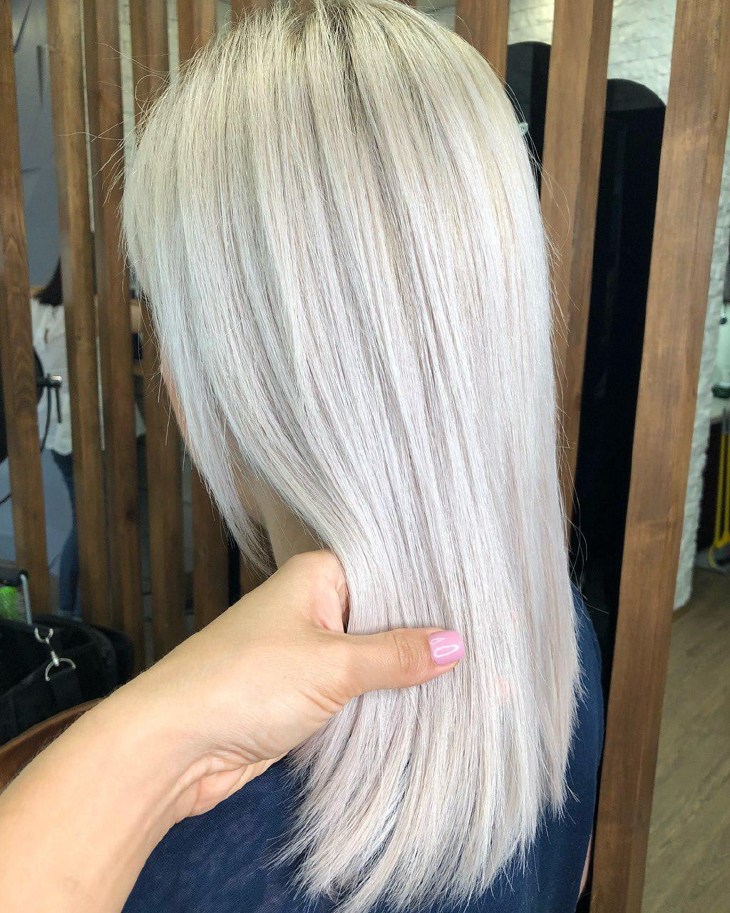 Стрижка на длинные волосы женская блонд, фото -  Hairdresser